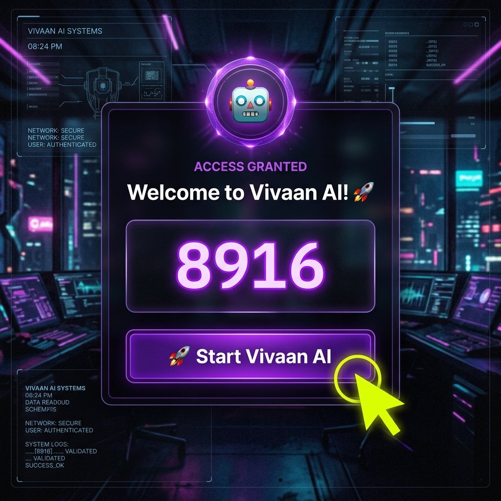 Step 4 - Start Vivaan AI